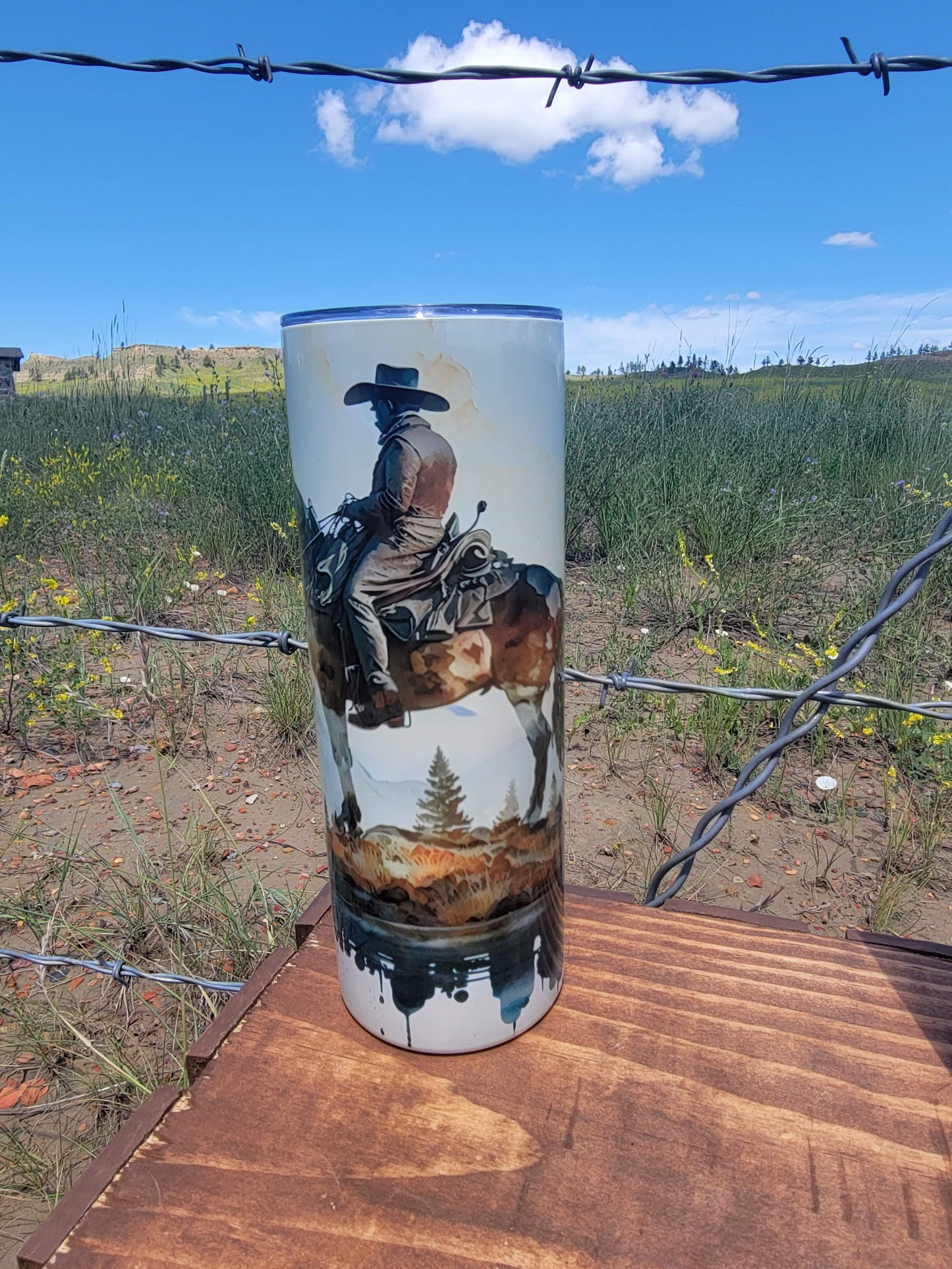 20oz Cowboy Tumbler