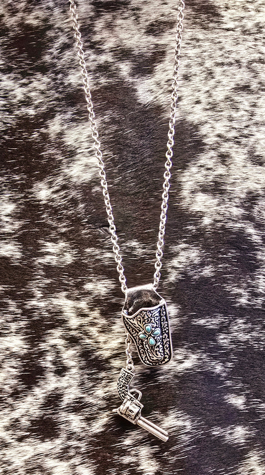 Pistol Necklace