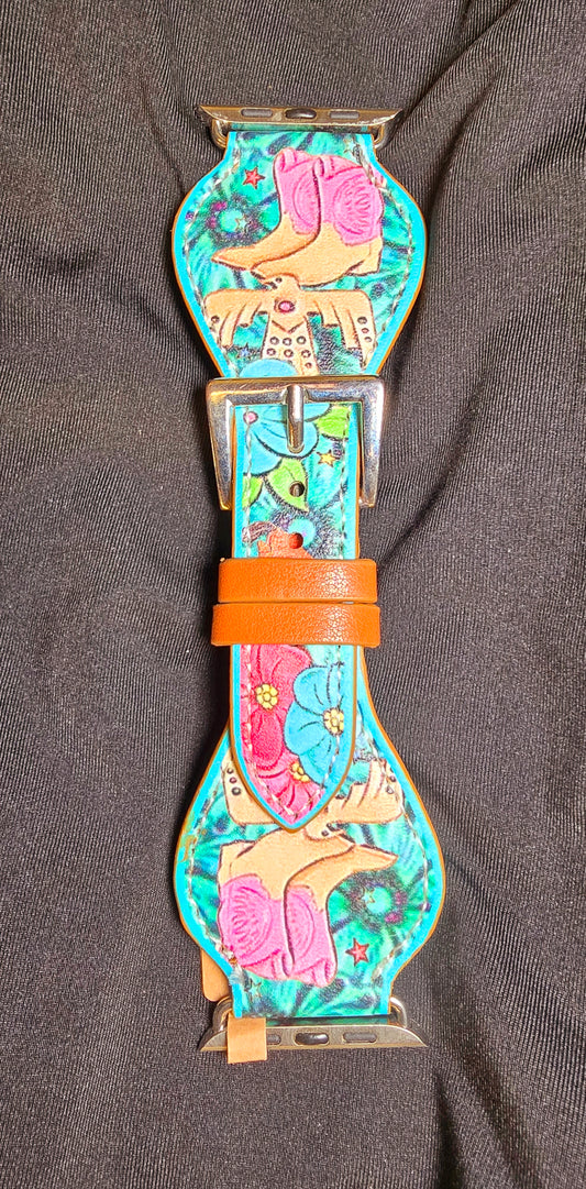 Thunderbird And Boots Apple Watch Band