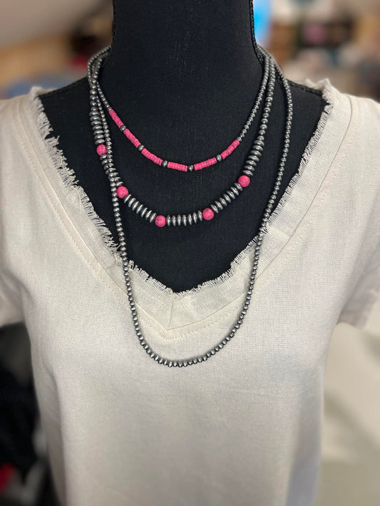 3 Layer Navajo Style Necklace