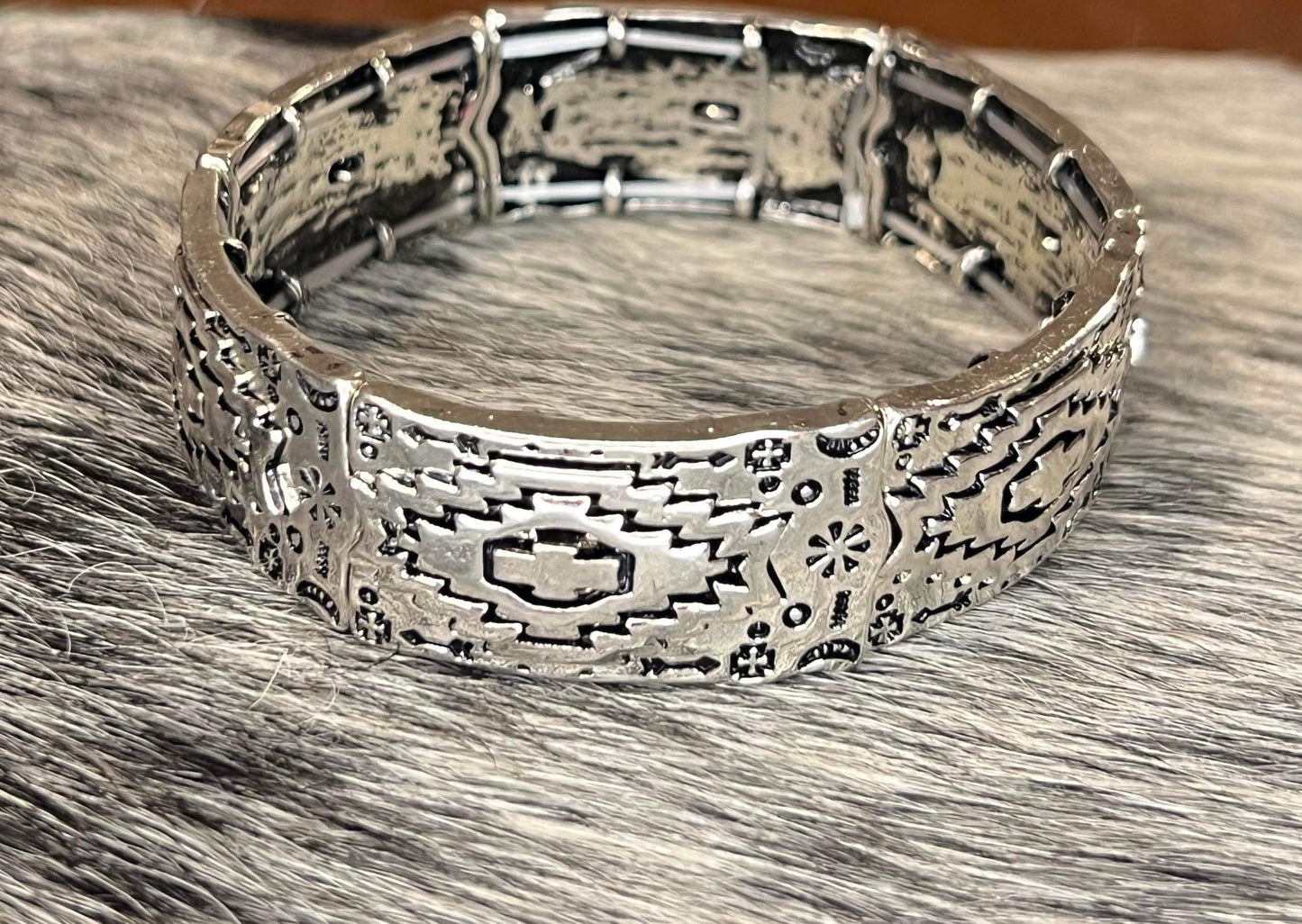 Aztec Stretch Bracelet